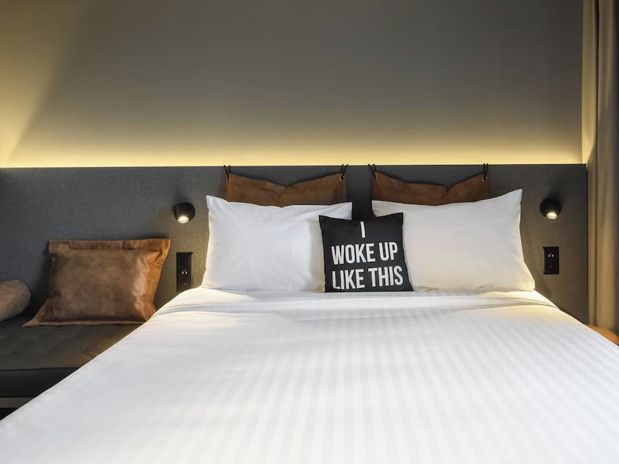 Desk, blackout curtains, free cots/infant beds, free WiFi