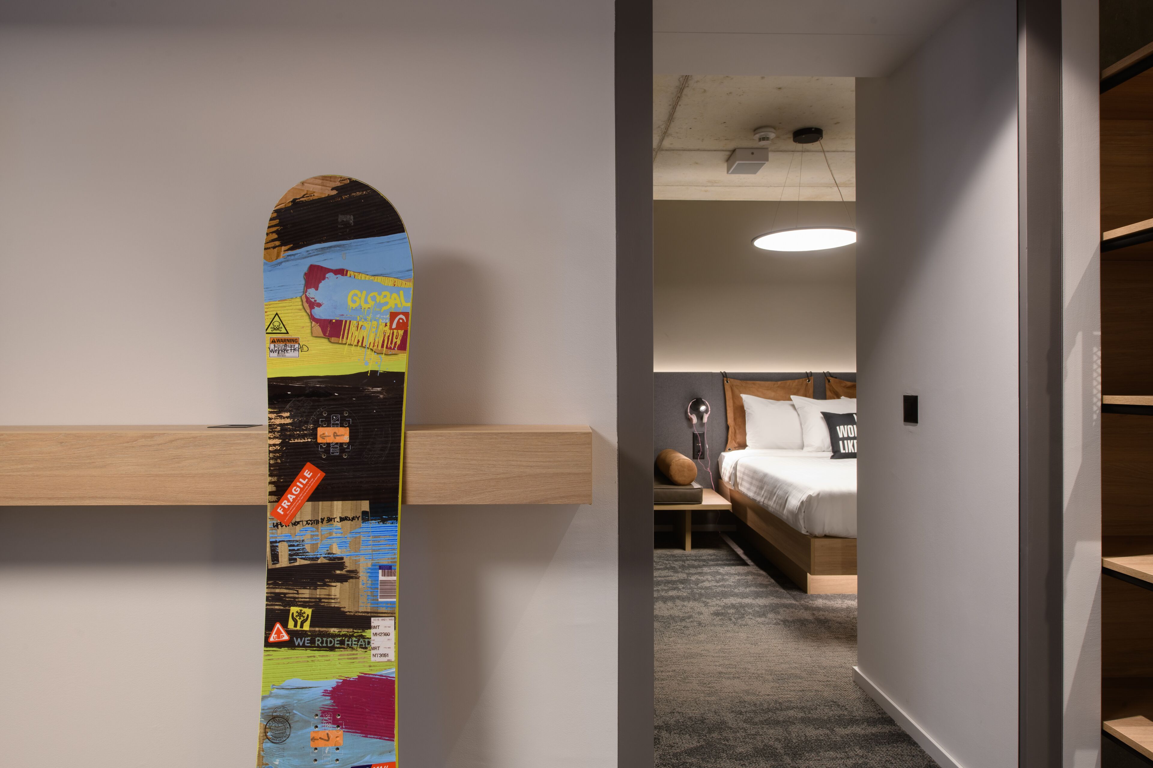 family room, 1 queen bed with sofa bed, mountain view | 1 bedroom, desk, blackout curtains, free cots/infant beds