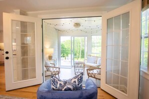 TV, offices - Great Chatham Location w/ Hot Tub, Near Beach! (North Chatham)