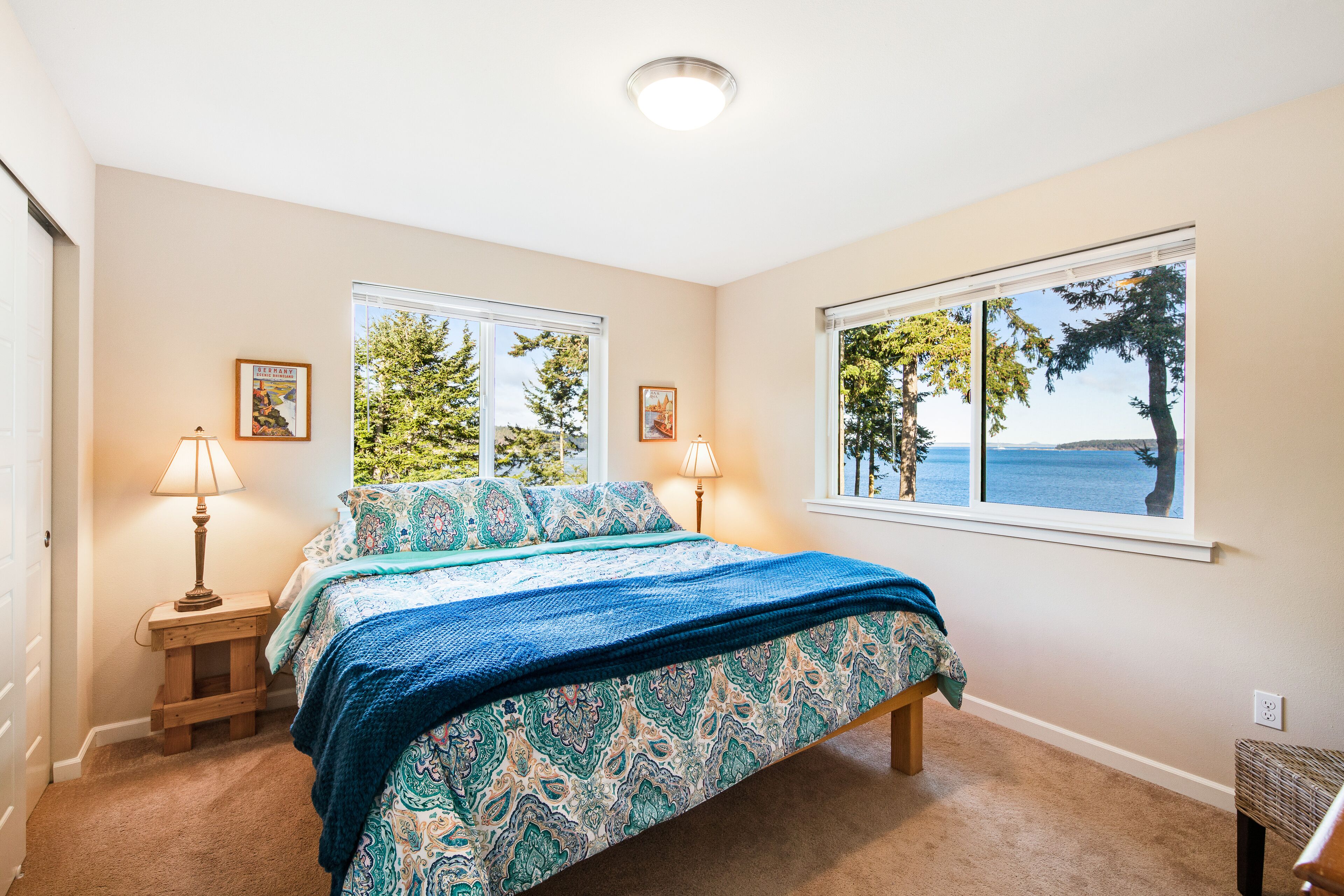 3 bedrooms, internet, bed sheets