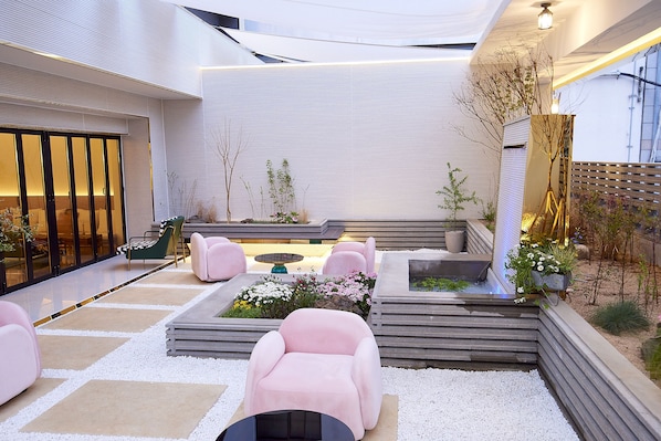 Rooftop terrace