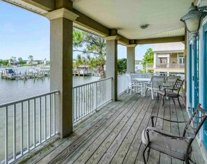 Balcony - Palm Harbor 322 Mariner Circle by Bender Vacation Rentals (Orange Beach)