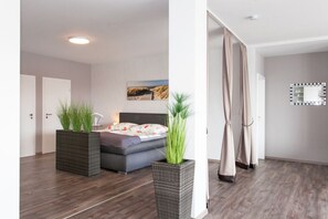 1 Schlafzimmer, kostenloses WLAN, Bettwäsche