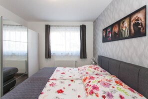 2 Schlafzimmer, kostenloses WLAN, Bettwäsche