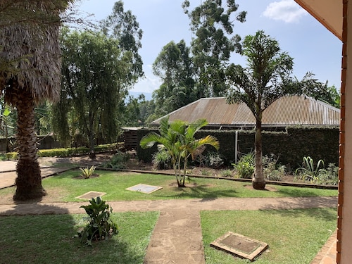 Gated property overlooking the Rwenzori mountains
