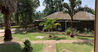 Gated property overlooking the Rwenzori mountains