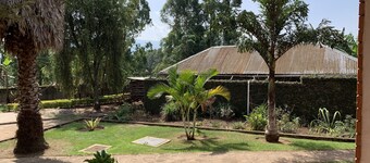 Gated property overlooking the Rwenzori mountains