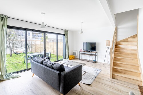 Exclusif-Maison neuve+jardin, proche centre Nantes