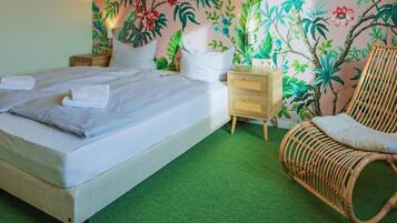 Comfort-Doppelzimmer | 1 Schlafzimmer, Allergikerbettwaren, individuell dekoriert, Bettwäsche