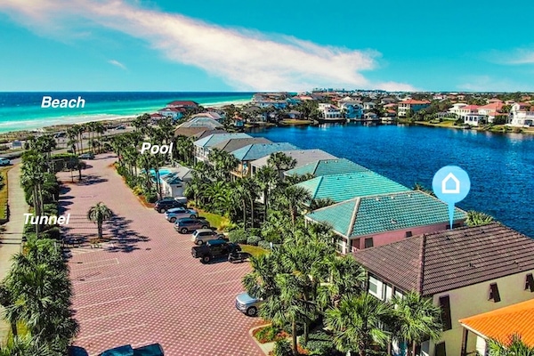 Book now to be just steps from the beautiful beach and Gulf waters, and so close to the swimming pool.