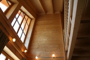 Interior - Luxury log cabin, right on the K1 ski and mtb. Elevator Willingen, family friendly (Willingen)