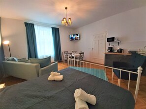 Wi-Fi gratuit, draps fournis