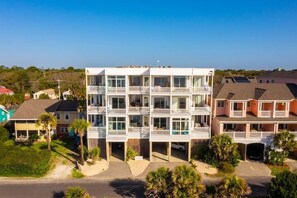 Exterior - Panoramic Ocean Views - Top Floor - Elevator - Seacoast Villa 8! (Folly Beach)