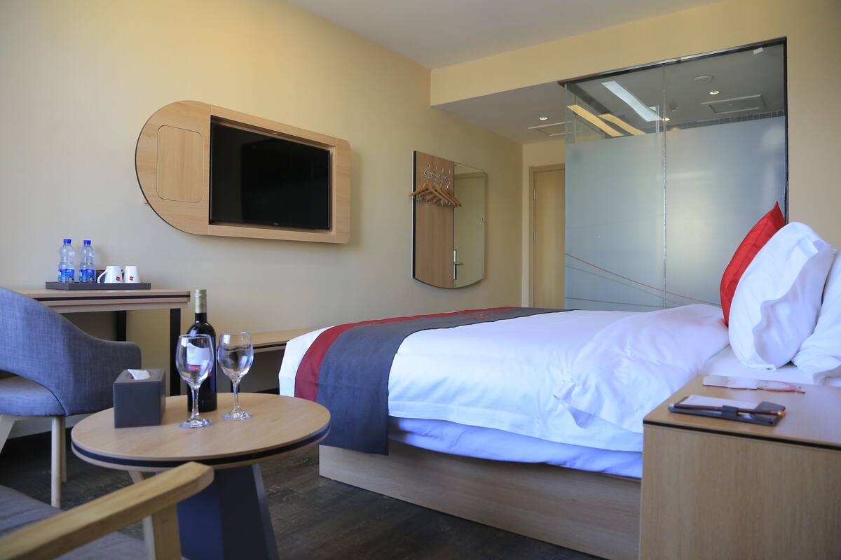 Standard Single Room, Non Smoking, City View | In-room safe, desk, iron/ironing board (on request), WiFi (free)
