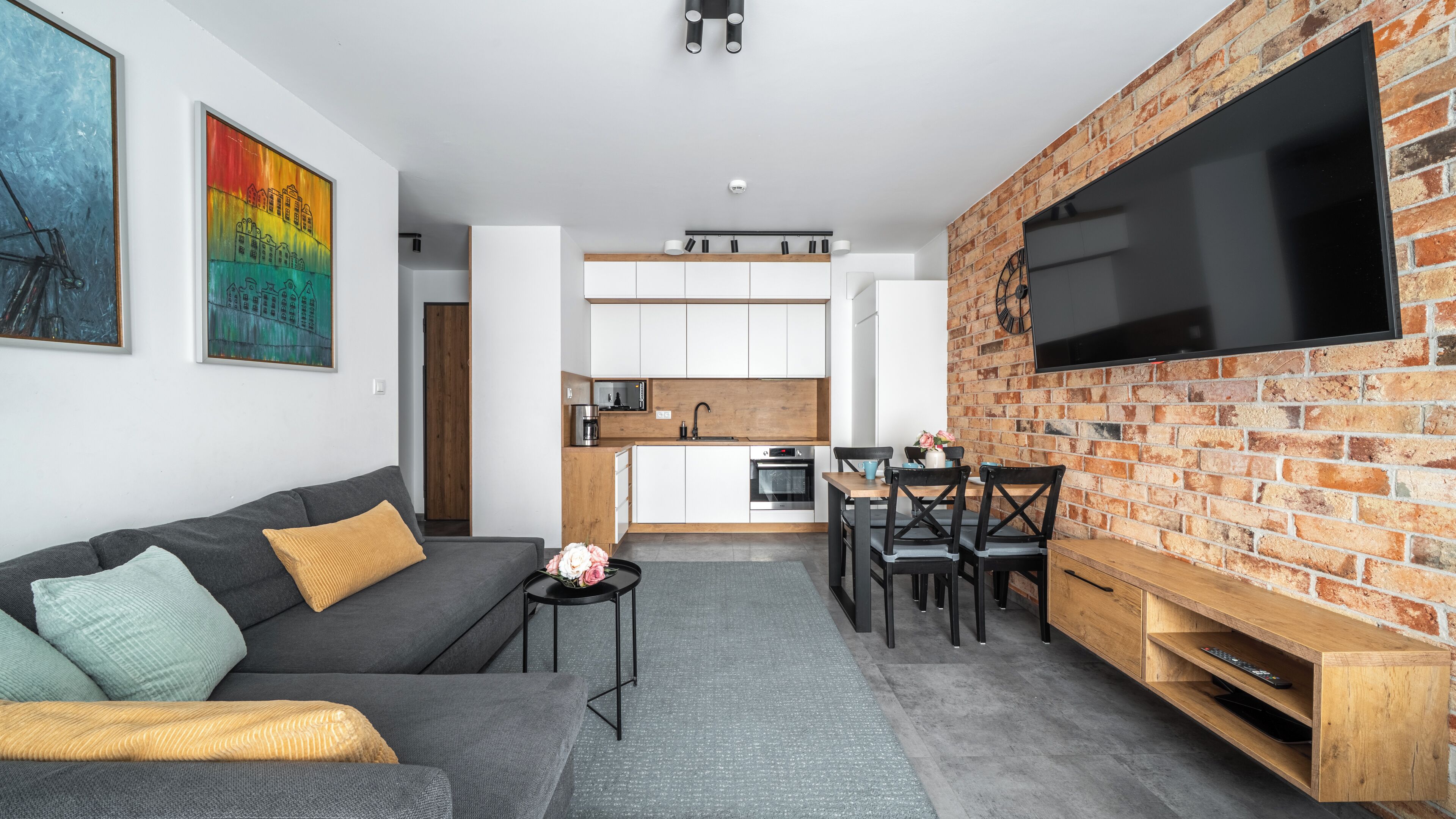 Apartament (7D) | Sala d'estar | Televisor de pantalla plana 