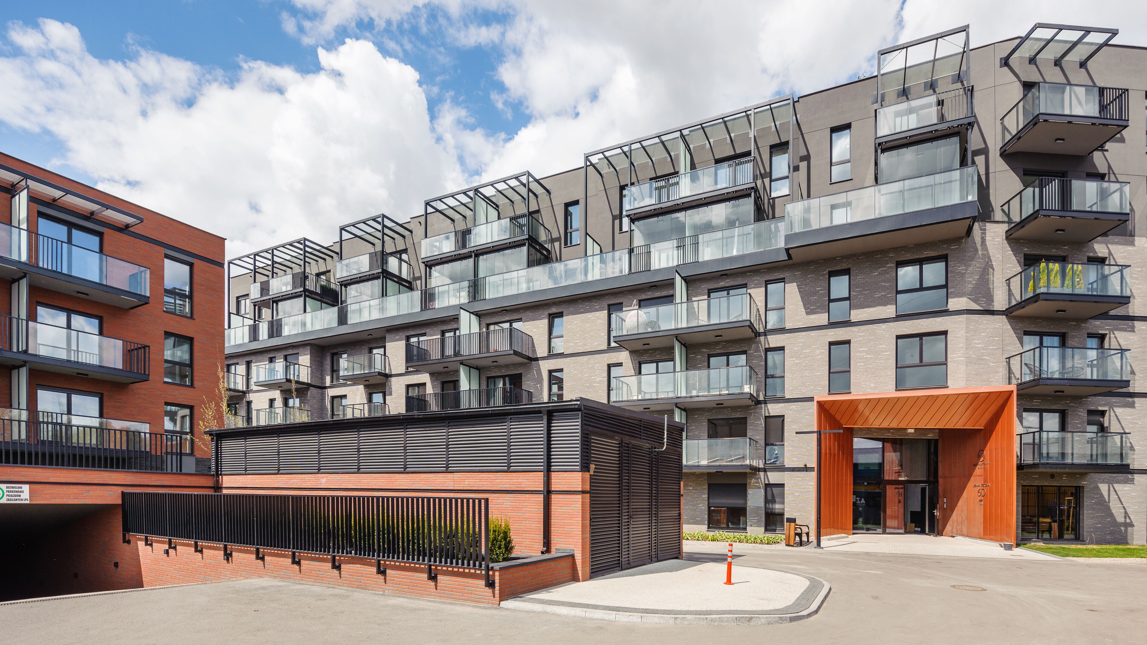 Fassade der Unterkunft