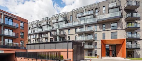 Fassade der Unterkunft