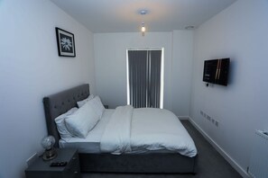 Leilighet – business | 2 soverom, strykejern/-brett, wi-fi (inkludert) og sengetøy