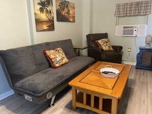 Smart TV, chimenea, reproductor de DVD y libros