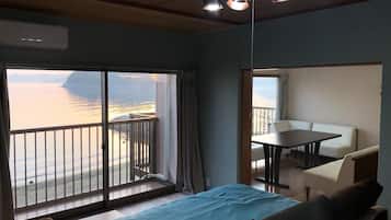 2 chambres, bureau, Wi-Fi gratuit, draps fournis