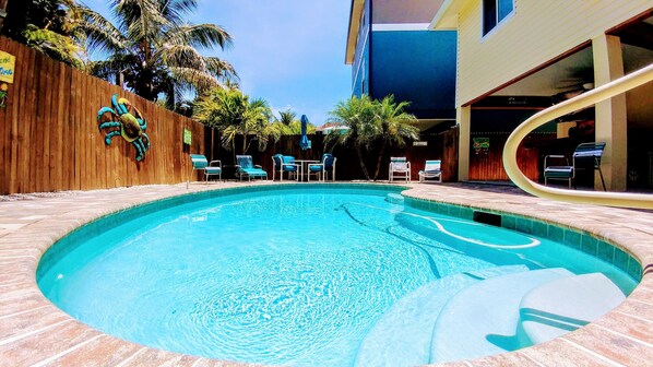 Außenpool, beheizter Pool