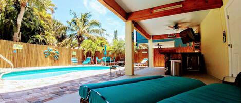 Außenpool, beheizter Pool