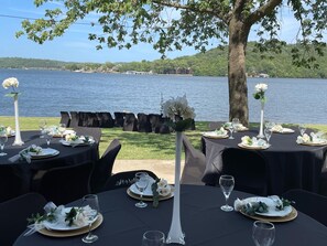 Área para banquetes al aire libre