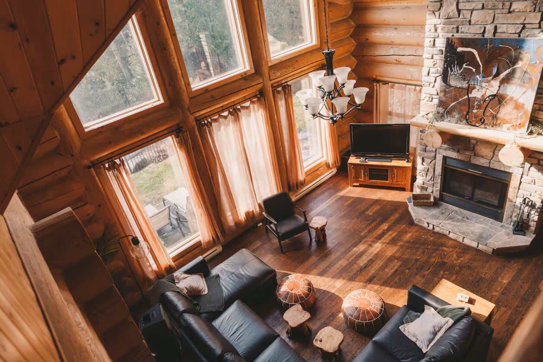 TV, fireplace, DVD player, stereo