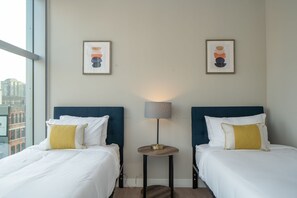 Family Apartment, 2 Bedrooms, 2 Bathrooms (Self Check-in with Virtual Front Desk) | 1 bedroom, memory-foam beds, individually decorated