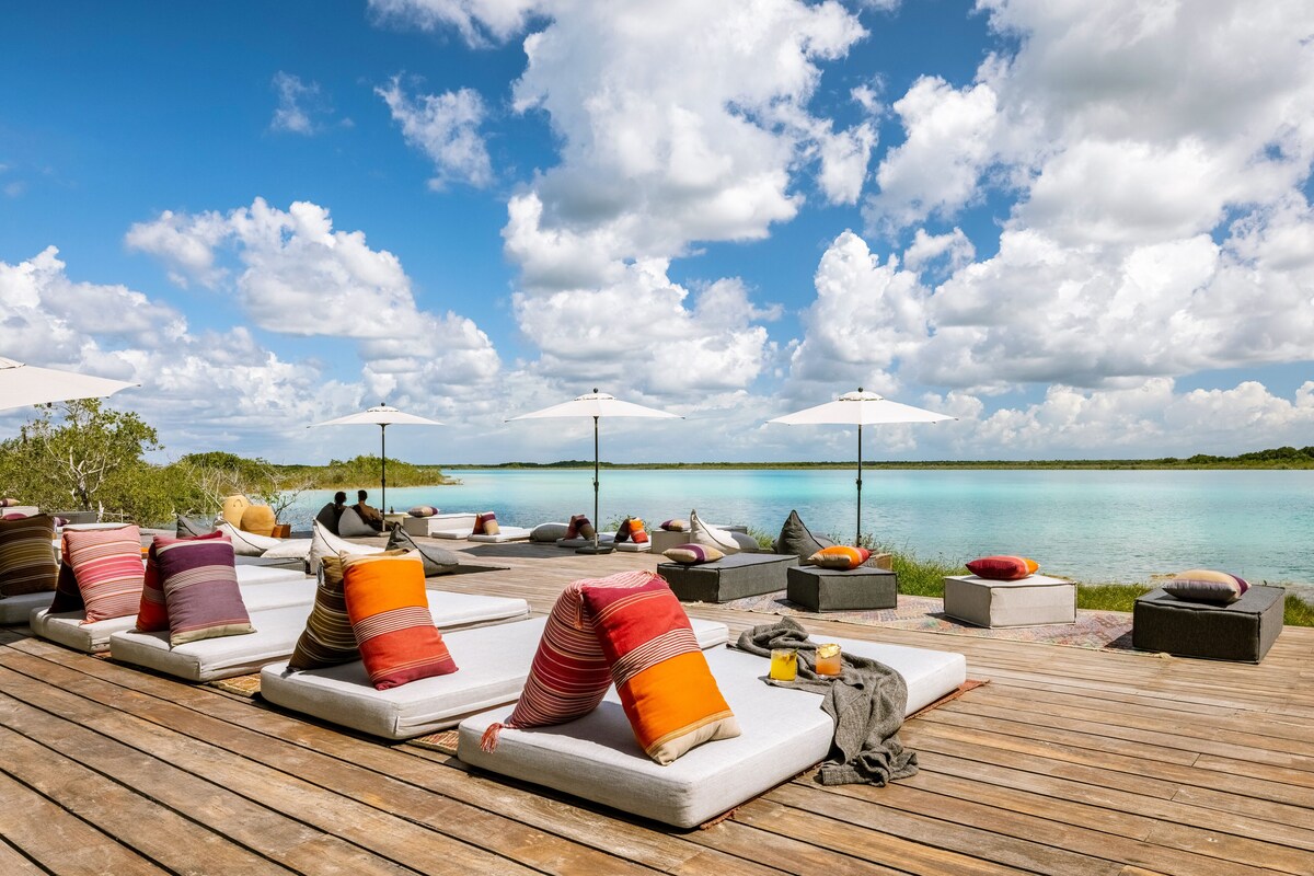 Habitas Bacalar Yoga Deck