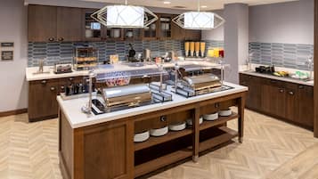 Free buffet breakfast