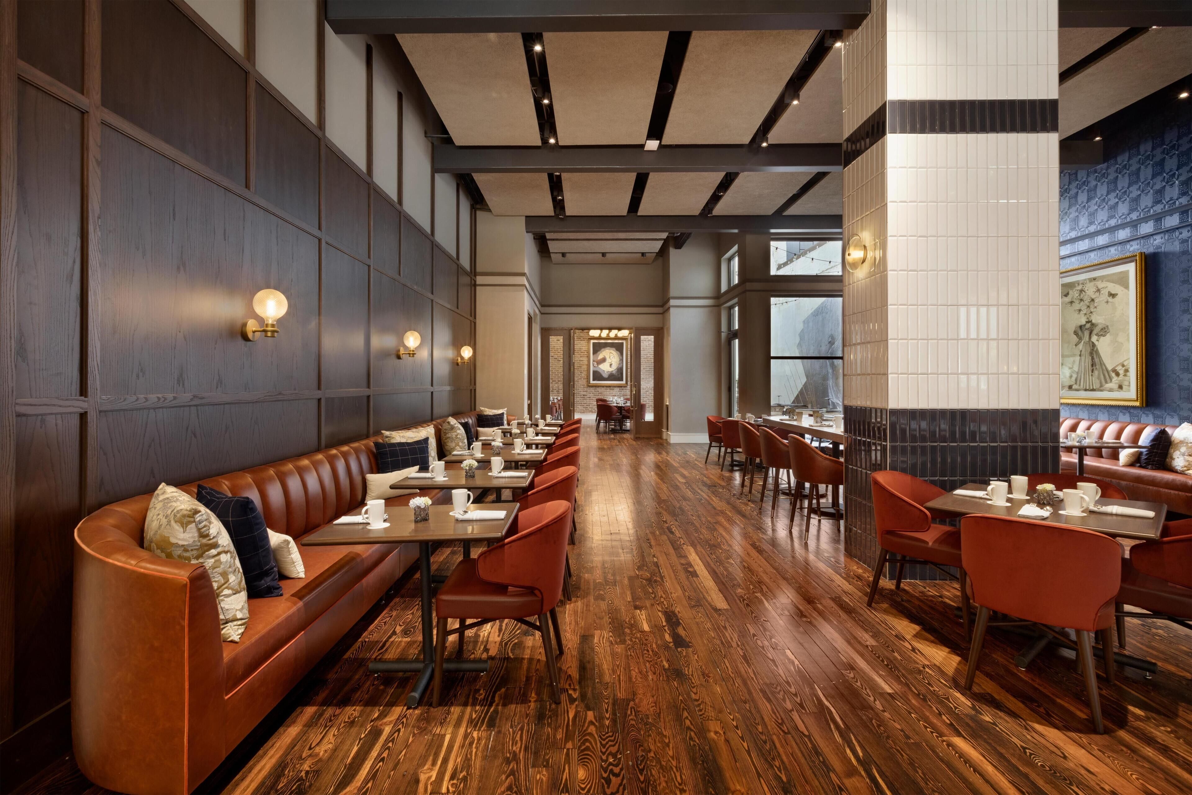 Breakfast, lunch and dinner served