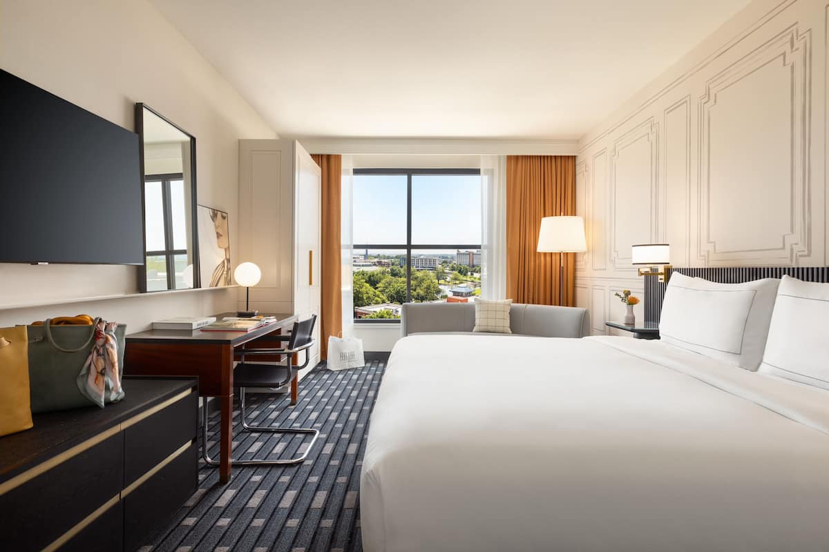 1 bedroom, hypo-allergenic bedding, in-room safe, desk