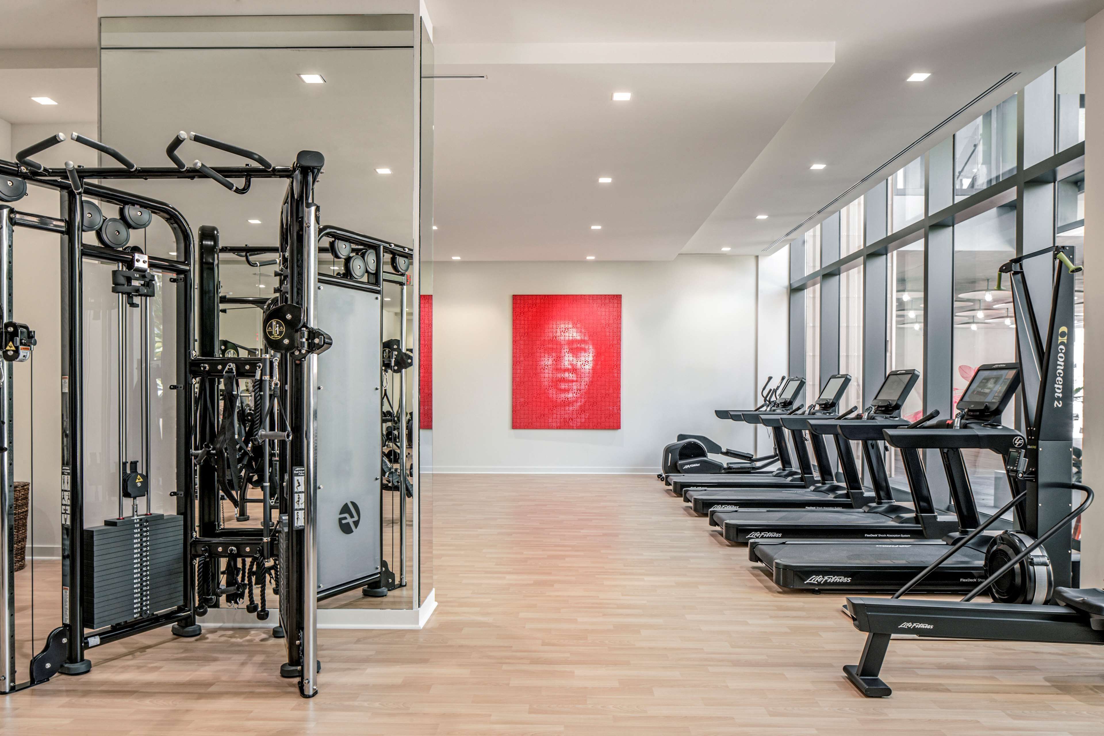 fitness facility