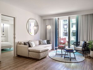 En 50-tommers smart-TV med kabel-kanaler samt TV