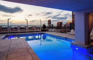 Indoor pool, outdoor pool