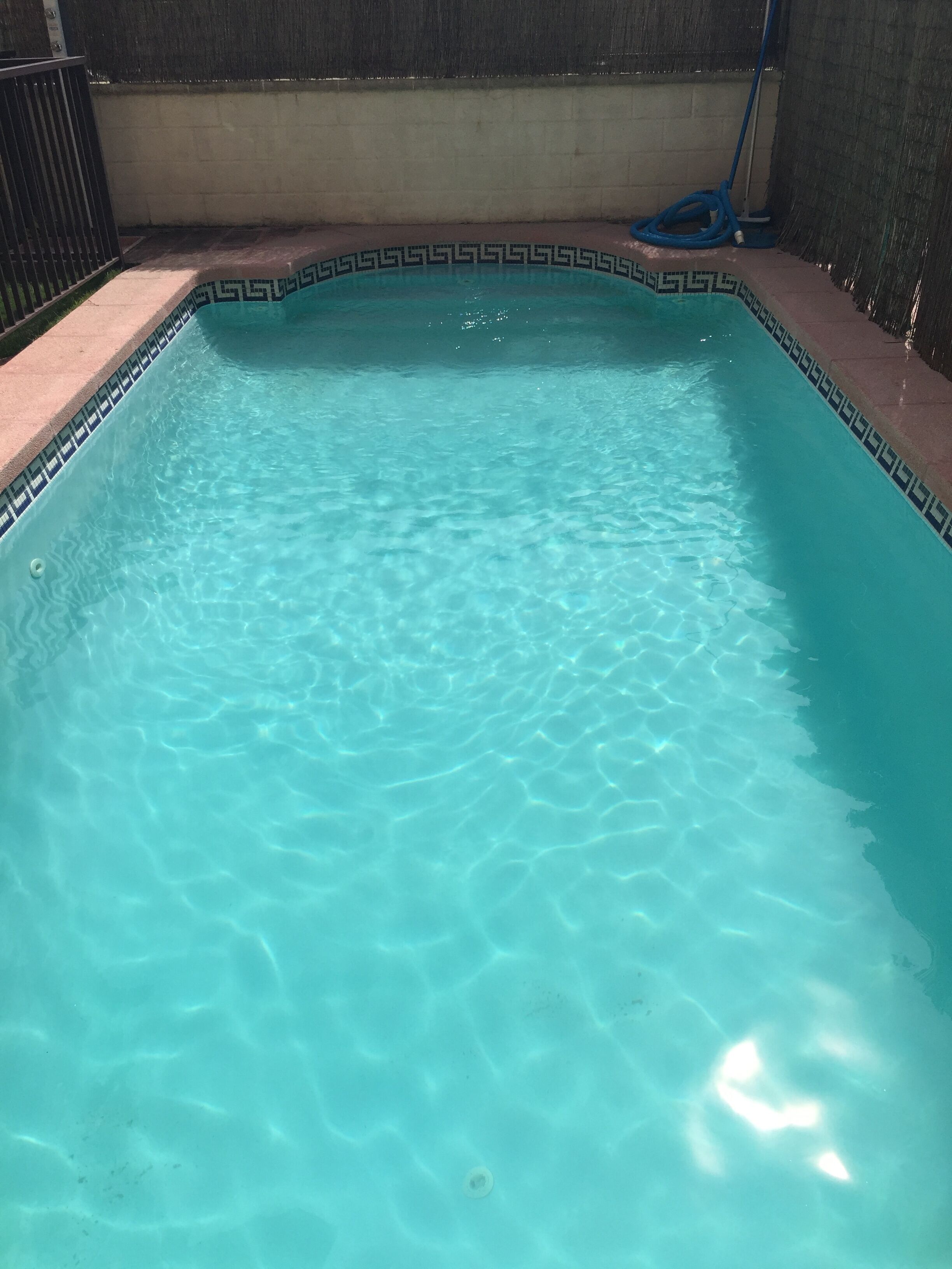 Alberca al aire libre 