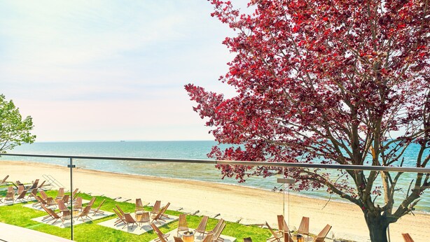 Property grounds - Suite 216: Beautiful 2-Bedroom Beachfront Suite (Wainfleet)