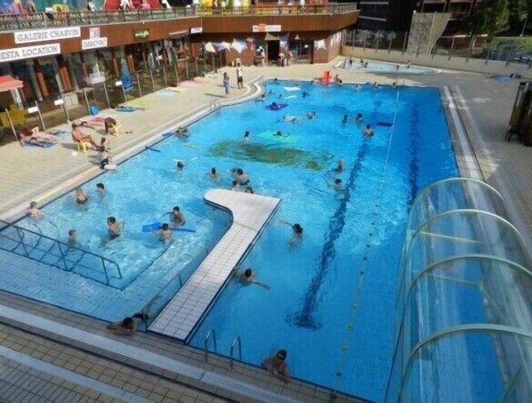 Pool - Track Studio view facing south Corbier (Villarembert)