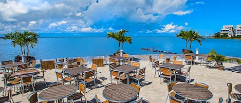 Vue sur la plage/l’océan