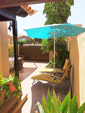 Terrace/patio - Casa Golfin in Tenerife's sunny south (Arona)