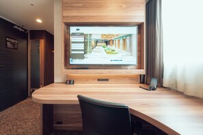 Habitación doble, no fumadores | Caja fuerte, escritorio, wifi gratis y ropa de cama