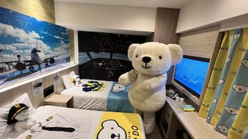 Habitación con 2 camas individuales, no fumadores (Concept, A) | Caja fuerte, escritorio, wifi gratis y ropa de cama
