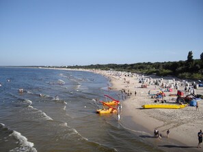 Tæt på stranden