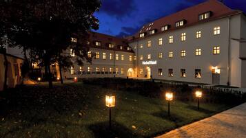 Front of property - evening/night