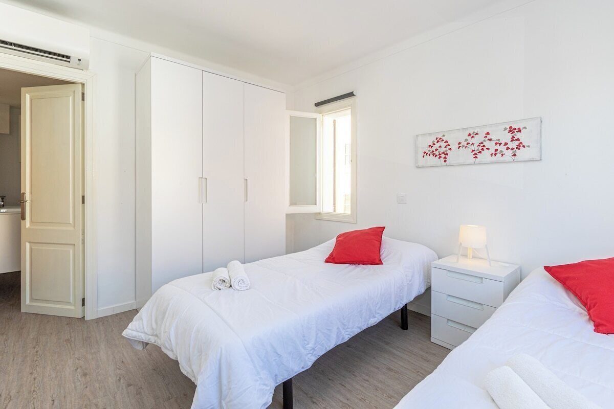 1 Schlafzimmer, Bügeleisen/Bügelbrett, kostenloses WLAN, Bettwäsche