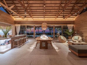 Villa, 5 Bedrooms | Living area | 40-inch Smart TV with satellite channels, TV - The Pines (Takua Thung)