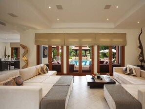 Villa, 6 Bedrooms | Living room | Smart TV - Laguna Waters (Choeng Thale)