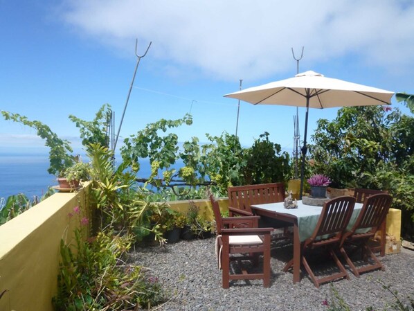 Outdoor dining - Apartment Rosa 2 - Apartments Rosa (Tijarafe)