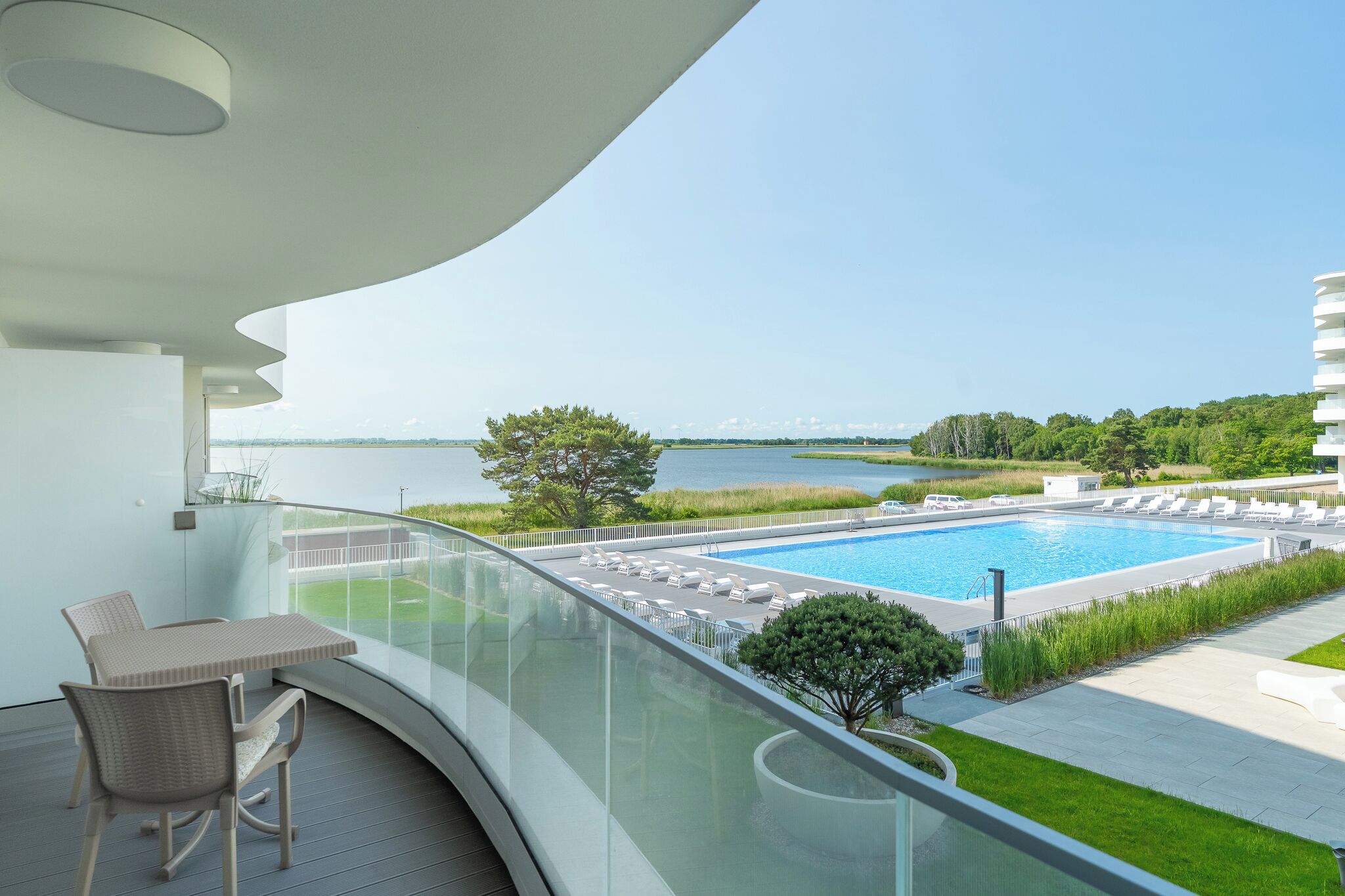 Economy Studio, Partial Lake View | Terrace/patio